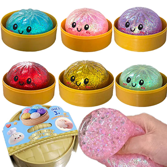 Glitter Dumpling Fidget Toy