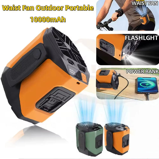 10,000mAh Waist Fan — Cool Your Shit Down