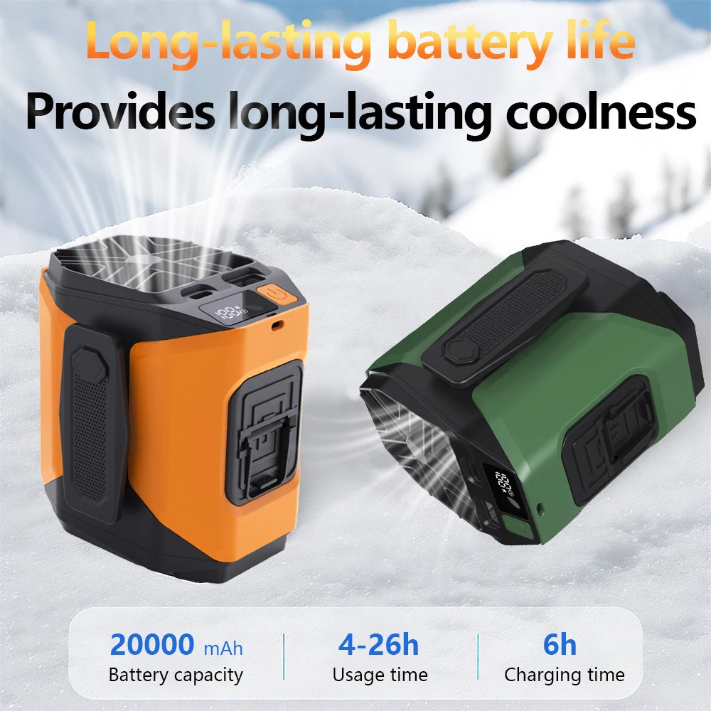 10,000mAh Waist Fan — Cool Your Shit Down