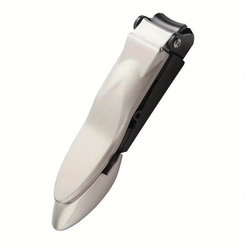Nail Clippers with Catcher & Glass Nail File