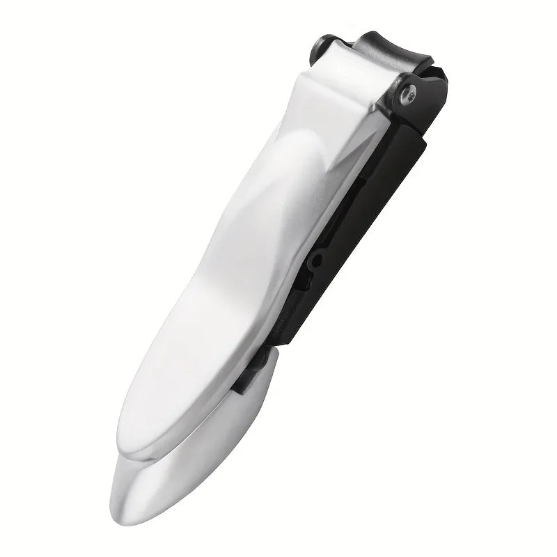 Nail Clippers with Catcher & Glass Nail File