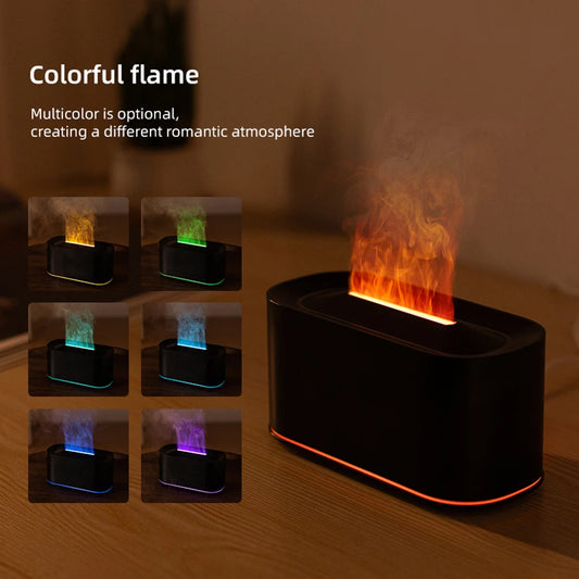 Flame Essential Oil Diffuser — Set the Mood, Not Your Shit on Fire