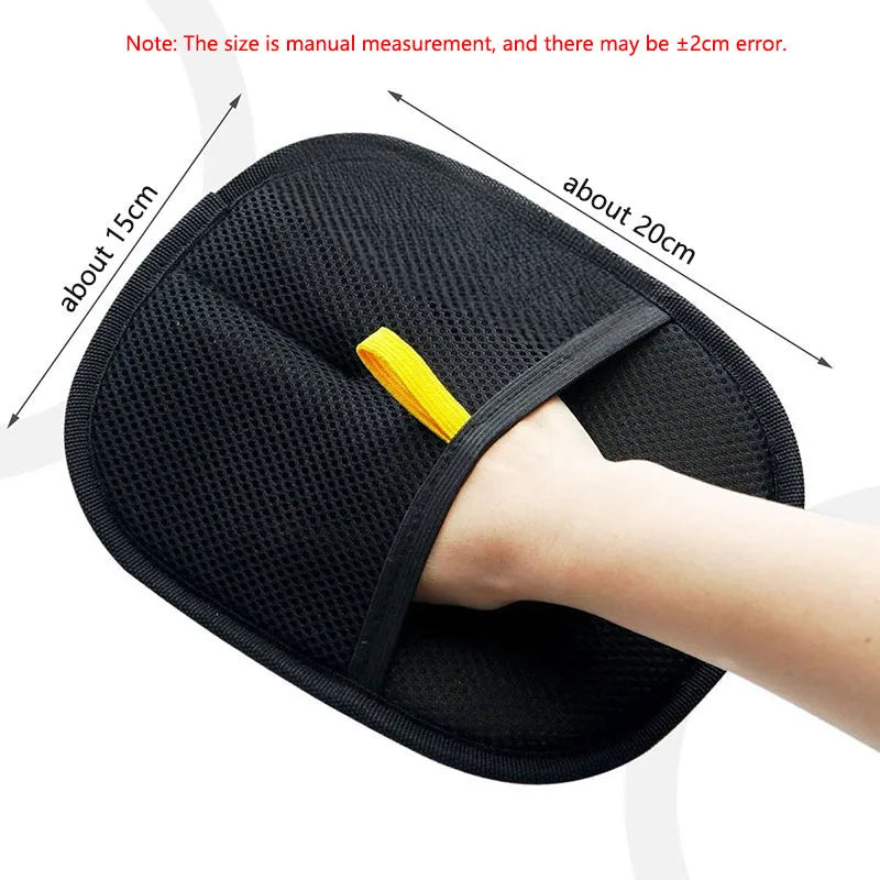 Pet Grooming & Hair-Removal Glove 2-Pack