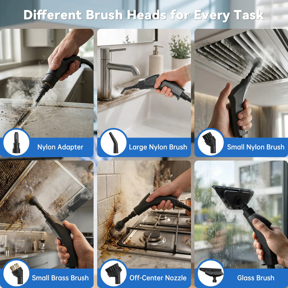Portable High-Temperature Steam Cleaner