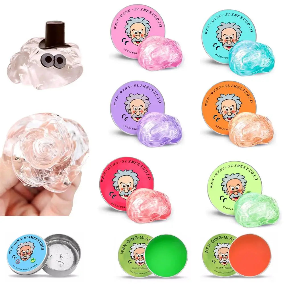 Liquid Glass Putty — Non-Newtonian Stress Relief Fidget Toy