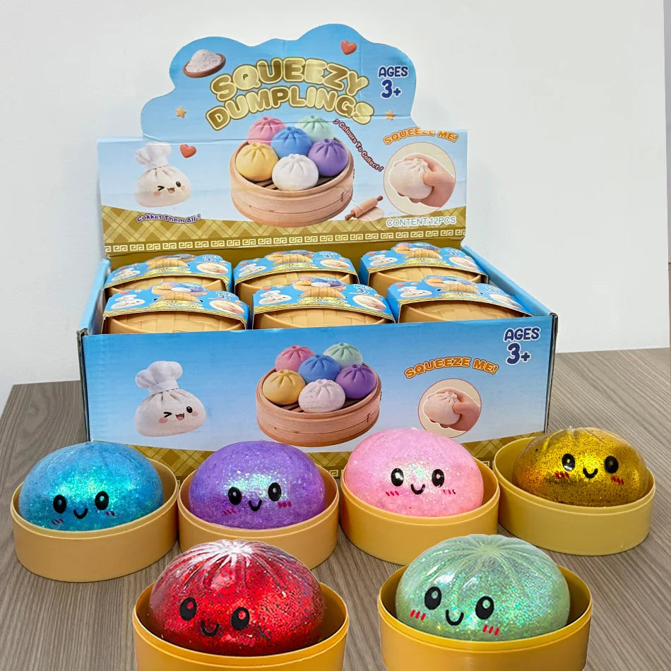 Glitter Dumpling Fidget Toy