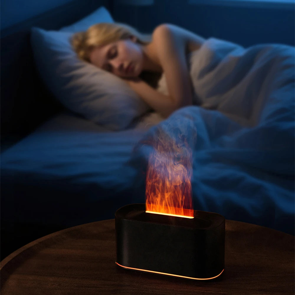 Flame Essential Oil Diffuser — Set the Mood, Not Your Shit on Fire