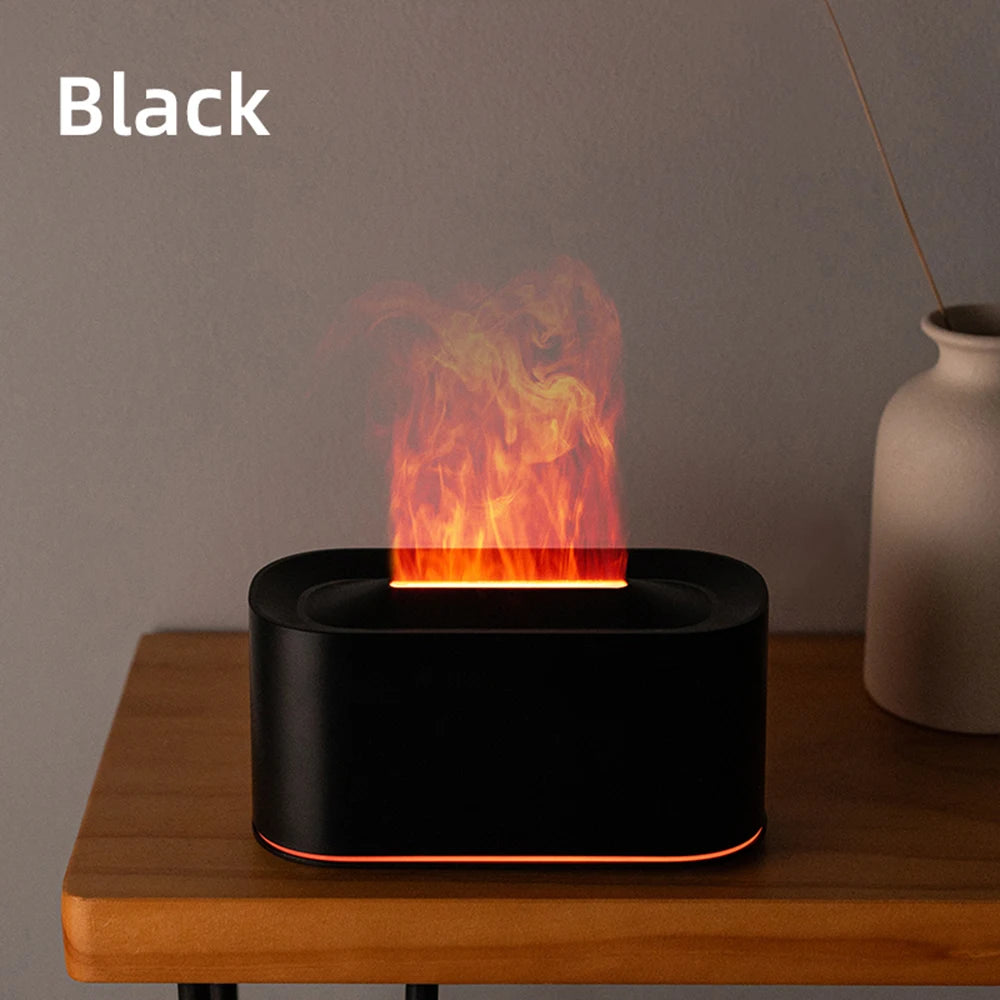 Flame Essential Oil Diffuser — Set the Mood, Not Your Shit on Fire