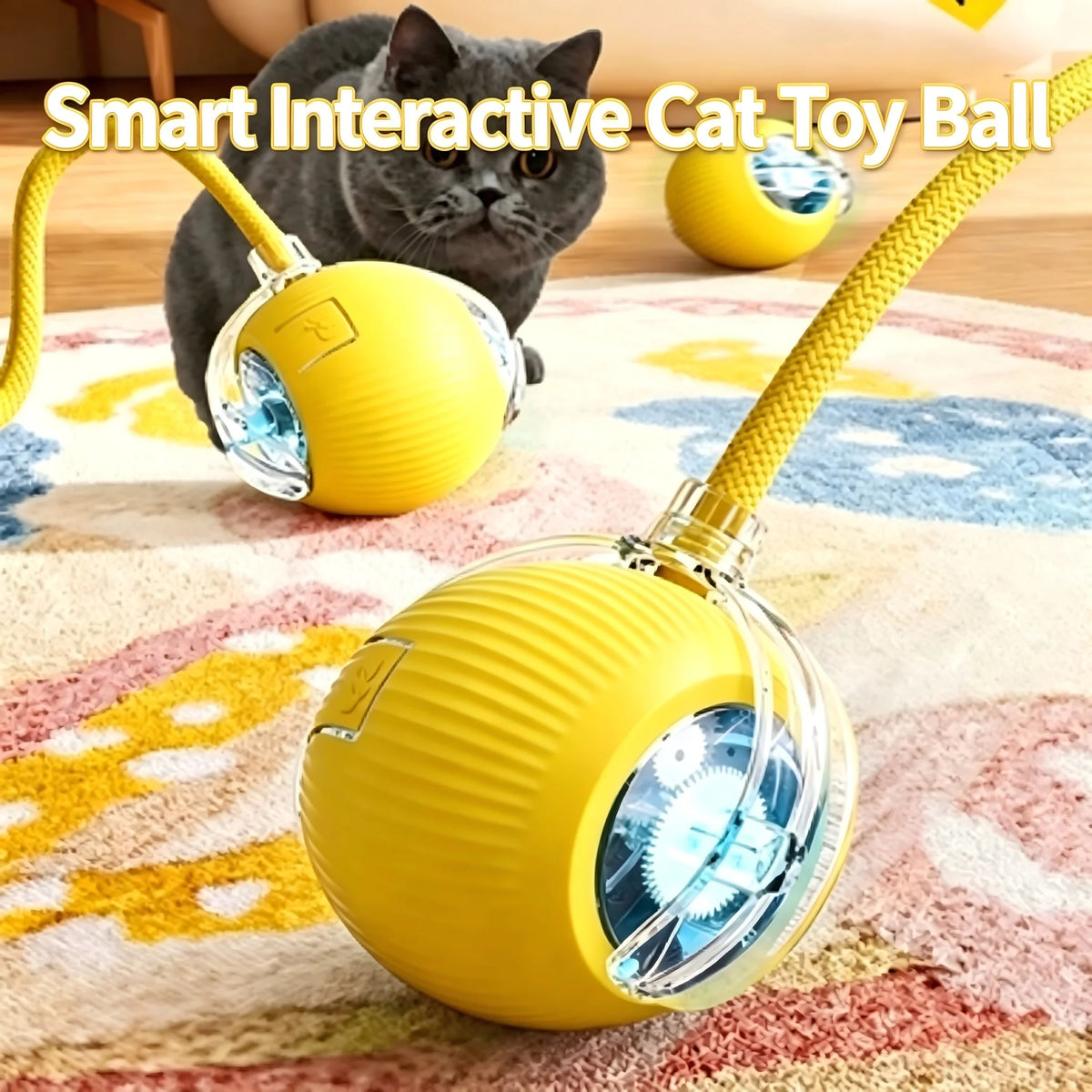 Rechargeable Automatic Cat Ball