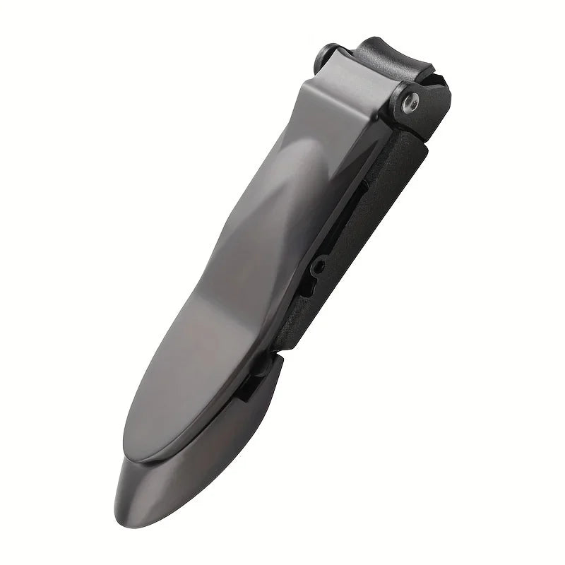 Nail Clippers with Catcher & Glass Nail File